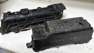 VTG 1940s era Lionel # 2036 Steam Turbine Locomotive W/ 2466WX Tender Not Tested - Picture 1 of 17