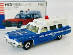 Tomica Cadillac Ambulance American Police Sphere Made In Japan