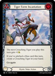 Flesh & Blood-NM-Part the Mistveil-Tiger Form Incantation (Blue)-MST065 - Picture 1 of 1