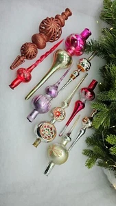 Glas Vintage Christbaumspitze Antik Deko schöne Ornamente - Bild 1 von 67