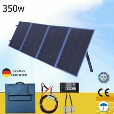 12V 350W Folding Solar Panel Blanket Mono Mat Kit With Dual USB 30A Controller