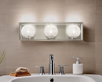 Kichler 45918NI - Karia 3 Light 21.25" Wide Bathroom Vanity Light Brushed Nickel - Image 1 of 4