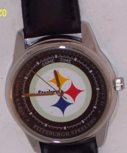 NFL Game Time Pittsburgh Steelers Super Bowl 13 1979 Watch In Box Has Paperwork - Picture 1 of 11
