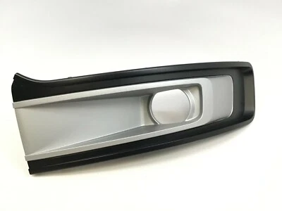 Ford Flex 2013-2019 delantero izquierdo lado del conductor antiniebla bisel cubierta plata negro OEM Foto 1 de 4