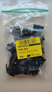 Cherry MX Black Switches, Schalter für Tastatur, 16 Stück - Bild 1 von 3