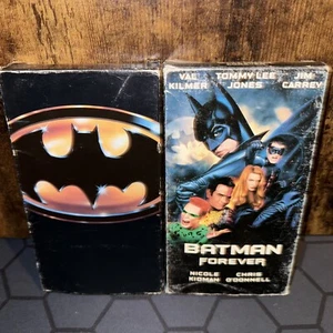 Batman Returns (1992) and Batman Forever (1995) VHS Lot - Picture 1 of 3