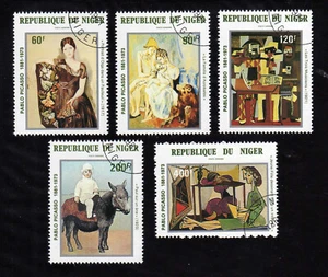 REPUBLIC of NIGER - 1981 Sc C310-14 ART OF PICASSO - Picture 1 of 1