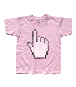 Kinder T-Shirt Werkzeug ZEIGER Schieber Home Computer Hand Finger - Bild 1 von 3