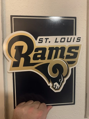 st louis rams Plaque Cover