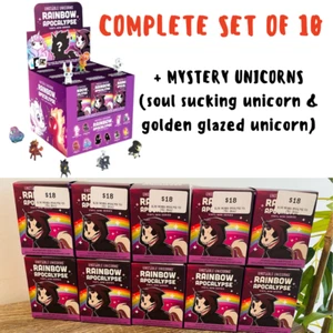 Rainbow Apocalypse - Unstable Unicorns - Vinyl Mini Series COMPLETE SET OF 10 - Bild 1 von 7