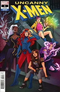 UNCANNY X-MEN #1 1:50 JEN BARTEL VARIANTE CASI NUEVA - (SEGURO PRIORITARIO Y GRATUITO) LGY #620 - Imagen 1 de 1