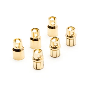 DYNC0093 Gold Bullet Connector Set, 8.0mm (3) - Picture 1 of 1