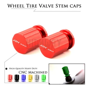 CNC Rad Reifen Luft Ventilkappen Schaftdeckel für KYMCO AK550 AK 550 AK550 2017-2020 - Bild 1 von 12