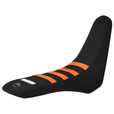2010-2021 Cobra CX 50 JR/P3 Seat Cover By Enjoy MFG ALL BLACK ORANGE RIBS #151 - Image 1 of 4