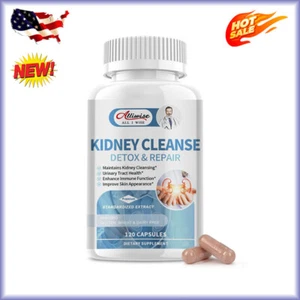 120pcs Kidney Cleanse Capsules,Natural Detox & Repair Dietary Supplement - Picture 1 of 7