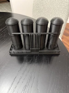 O Gauge Fuel Tank Silos - Oil Industry 1:48 Scale - Built And Assembled - Picture 1 of 5