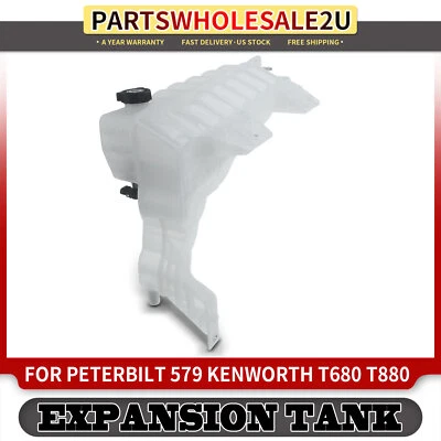 Tanque depósito refrigerante motor con tapa para Peterbilt 579 13-21 Kenworth T680 13-18 Foto 1 de 4