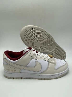 Nike W Dunk Low SE Blanco Phantom Rojo Zapatos (DV1160 100) Mujer Talla 10 Foto 1 de 4