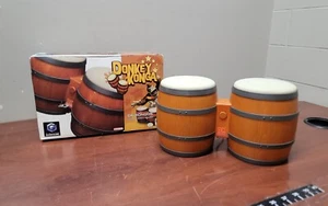 Donkey Konga DK Bongos - Nintendo Gamecube 2008, Bongos & Box ONLY - Picture 1 of 16
