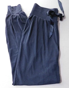 Victoria’s Secret gerippte graue Nadelstreifen Slinky Yoga Campus Jogginghose Gr. S - Bild 1 von 7