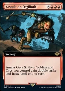 Magic The Gathering MTG ASSAULT ON OSGILIATH EXTENDED ART The Lord of the Rings - Bild 1 von 1