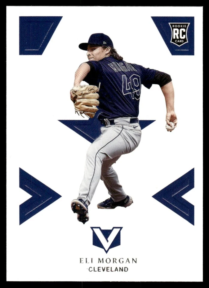 2022 Panini Chronicles Vertex Eli Morgan Cleveland Guardians #10 - Image 1 of 2