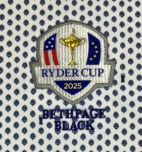 Holderness & Bourne Brewer 2025 Ryder Cup Men’s Golf Polo Shirt White/Blue XXL - Picture 1 of 11