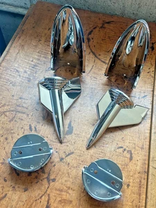 1957 Chevy Hood Rocket Assembly, Pair-NEW - Bild 1 von 14