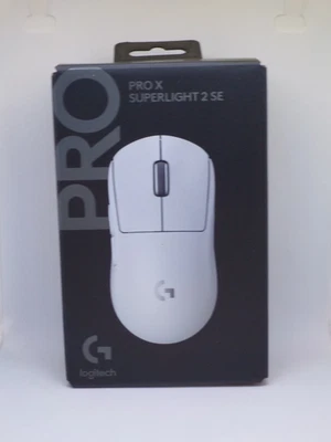 New Logitech - PRO X SUPERLIGHT 2 SE LIGHTSPEED Wireless Gaming Mouse (White) - Image 1 of 4