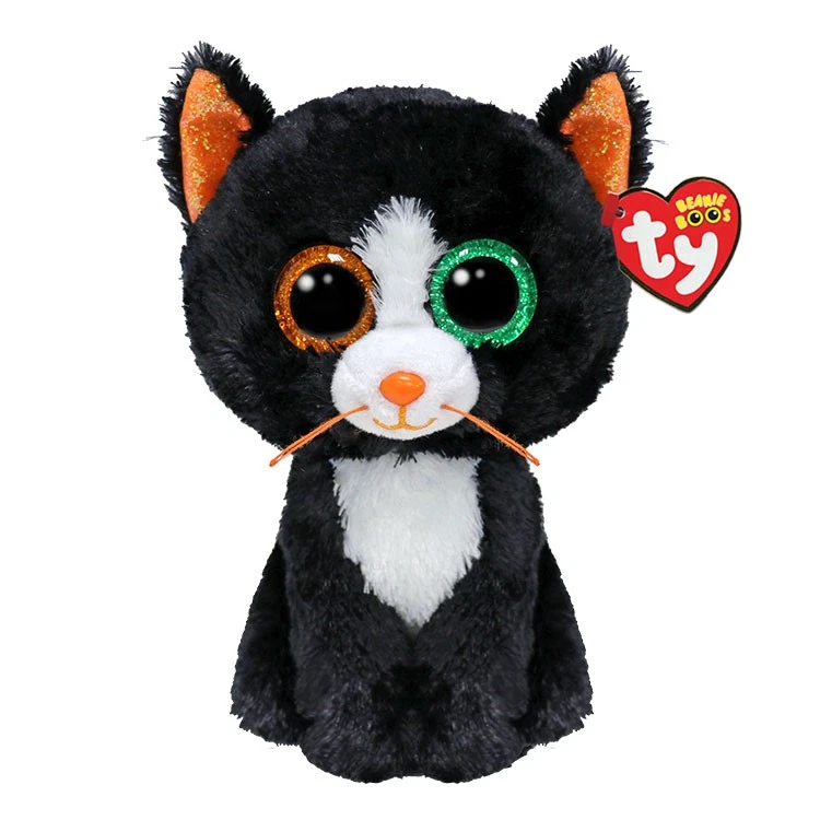 TY Beanie Boos - LUNA the Halloween Black Cat [Regular Size - 6 inch] - MWMTs - Image 1 of 1