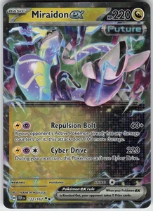 Holo Foil Miraidon ex 122/162 Double Rare SV05: Temporal Forces - Picture 1 of 1