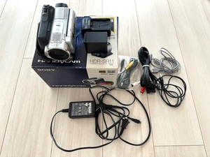 Sony HDR-SR11 Handycam HD Camcorder 10.2MP High Defin 1080P 60GB Japanese Tested - Picture 1 of 6