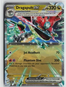 Pokemon Dragapult ex - 130/167 SV06: Twilight Masquerade Double Rare card NM - Picture 1 of 2