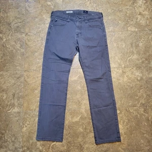 AG Adriano Goldschmied Matchbox Slim Straight Jeans Herren 32x30 grau Mid Rise  - Bild 1 von 11