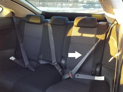 Cinturón de seguridad trasero izquierdo Scion Tc 2005-2009 2006 2007 2008 05 06 07 08 09 usado Foto 1 de 4