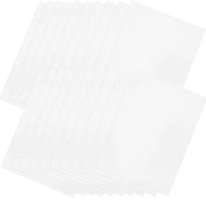 Páginas de álbum de fotos transparentes de plástico para álbum de fotos de 20 piezas - Imagen 1 de 12