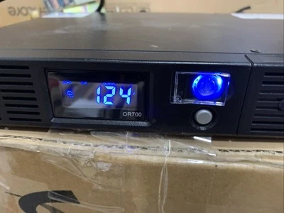 Used Tested - CyberPower OR700LCDRM1U Smart App 700VA/400W - Image 1 of 4