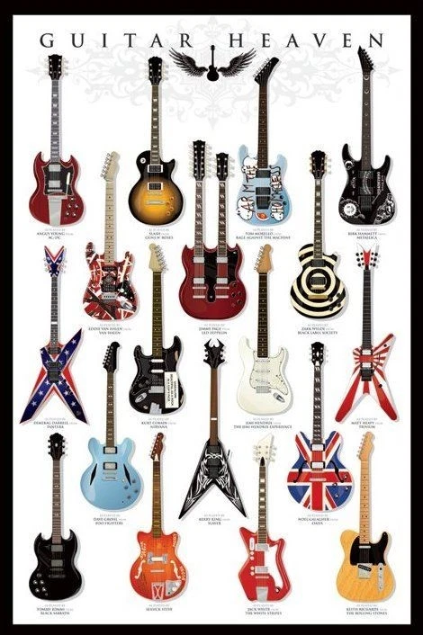 Guitar Heaven - Collectors Paradise Poster