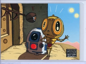 2011 Topps Star Wars Galaxy 6 "WE COME BEARING GIFTS" Base Set Karte #20 - Bild 1 von 2