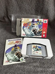 Clay Fighter 63 1/3 (Nintendo 64, 1997) - Picture 1 of 1