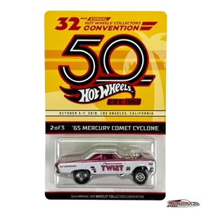🔥Convención de Coleccionistas 32ª Anual Hot Wheels ’65 Mercury Comet Cyclone H31🔥 - Imagen 1 de 9