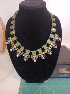 Collana Estate Jewelry Joan Rivers collezione classica strass toni pastello B - Foto 1 di 11