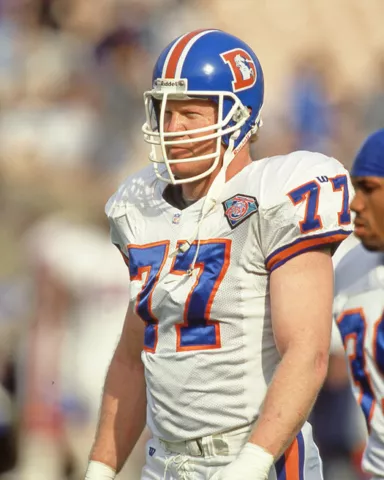 Denver Broncos KARL MECKLENBURG Glossy 8x10 Photo 1994 Football Print Poster Cover