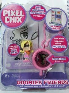 Pixel Chix Diva Queen Girl Roommate Friend for Roomies House Toy New Sealed 2007 - Picture 1 of 2