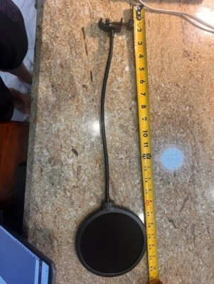 Desktop Microphone Stand clip holder Pop Filter * - Image 1 of 4