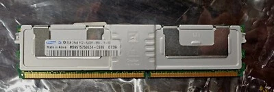 Samsung M395T5750EZ4-CE65 DDR2 PC2-5300F ECC Server RAM 2GB 2Rx4 - Image 1 of 2