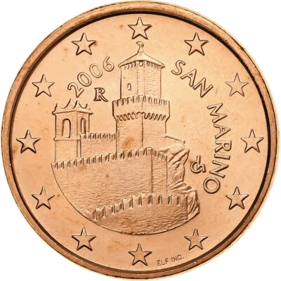 [#1164231] San Marino, 5 Euro Cent, 2006, Rome, Copper Plated Steel, MS, KM:442 - Image 1 of 2
