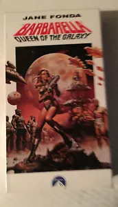 BARBARELLA, QUEEN OF THE GALAXY JANE FONDA VHS 1968, 1991 - Picture 1 of 2