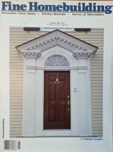 Fine Homebuilding Magazine Decorative Floor Inlays Kitchen Remodel Nov 1990 - Picture 1 of 7