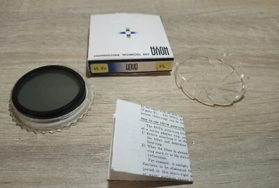 Lente polarizadora para cámara HOYA 49,0s mm PL Foto 1 de 3